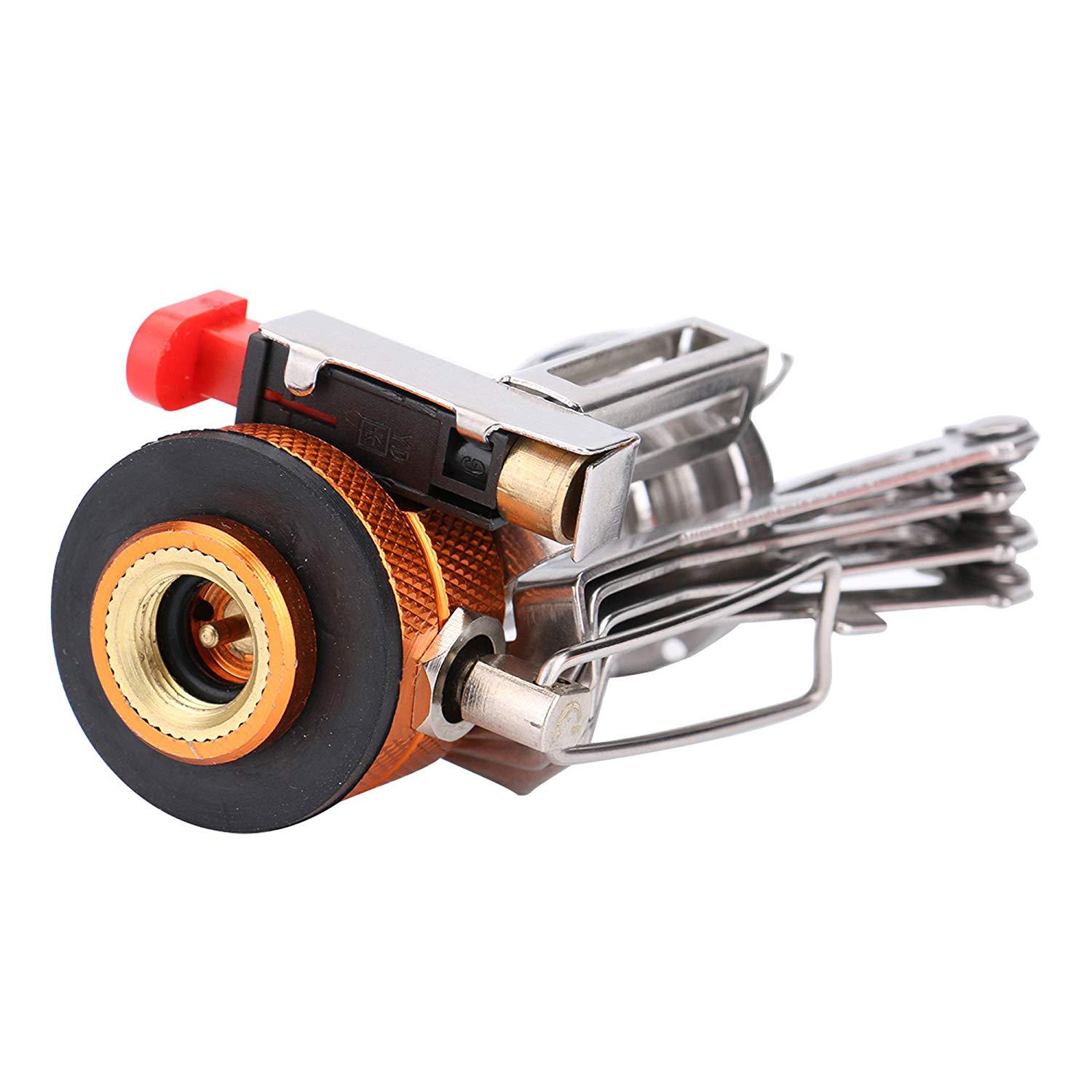 High Quality Mini Camping Stoves Folding Outdoor Gas Stove Portable Furnace Cooking Picnic Split Stoves Cooker Burners 