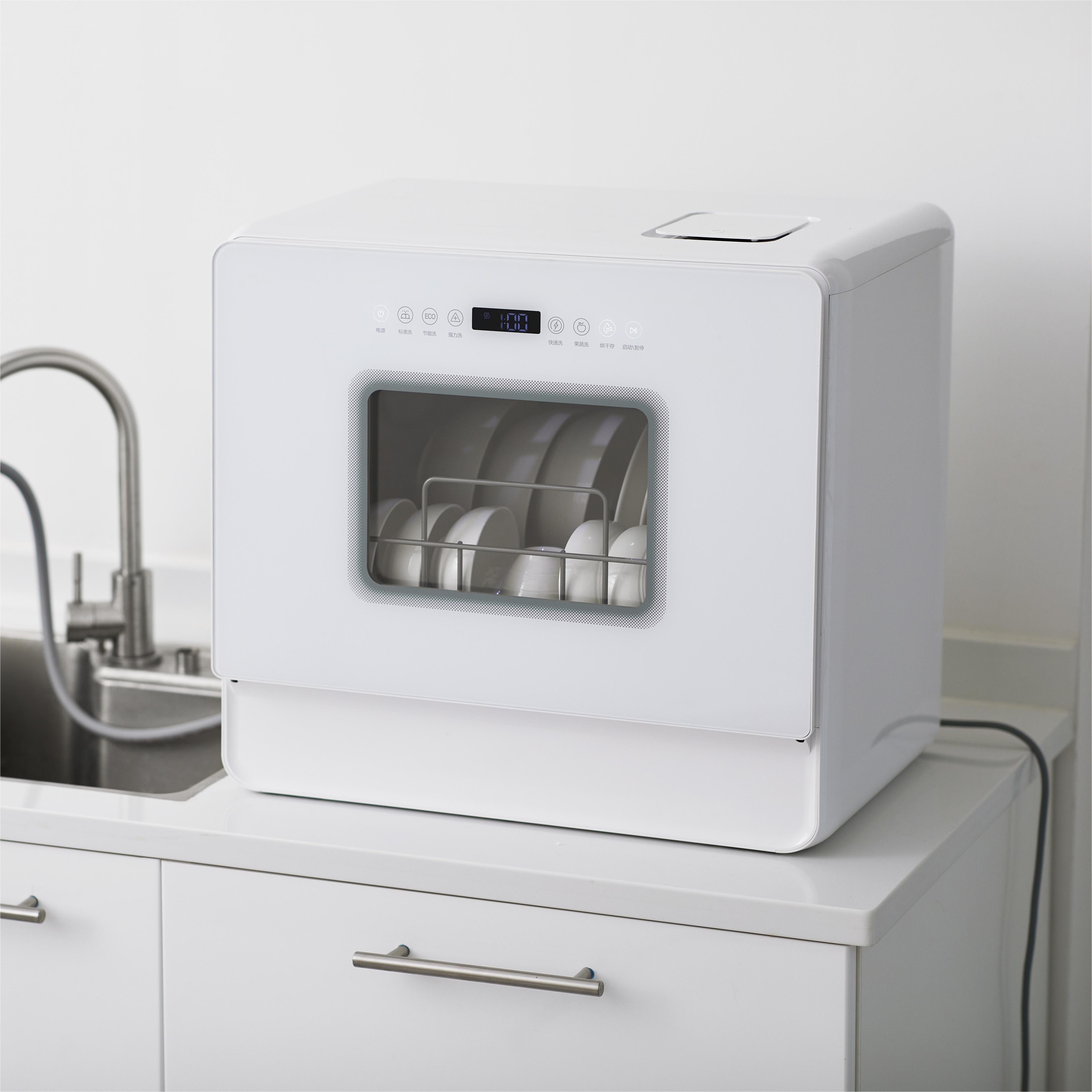 Major Kitchen Appliances Dishwasher Machine Smart Dishwasher 5.2l Countertop Desktop Dish Washer 