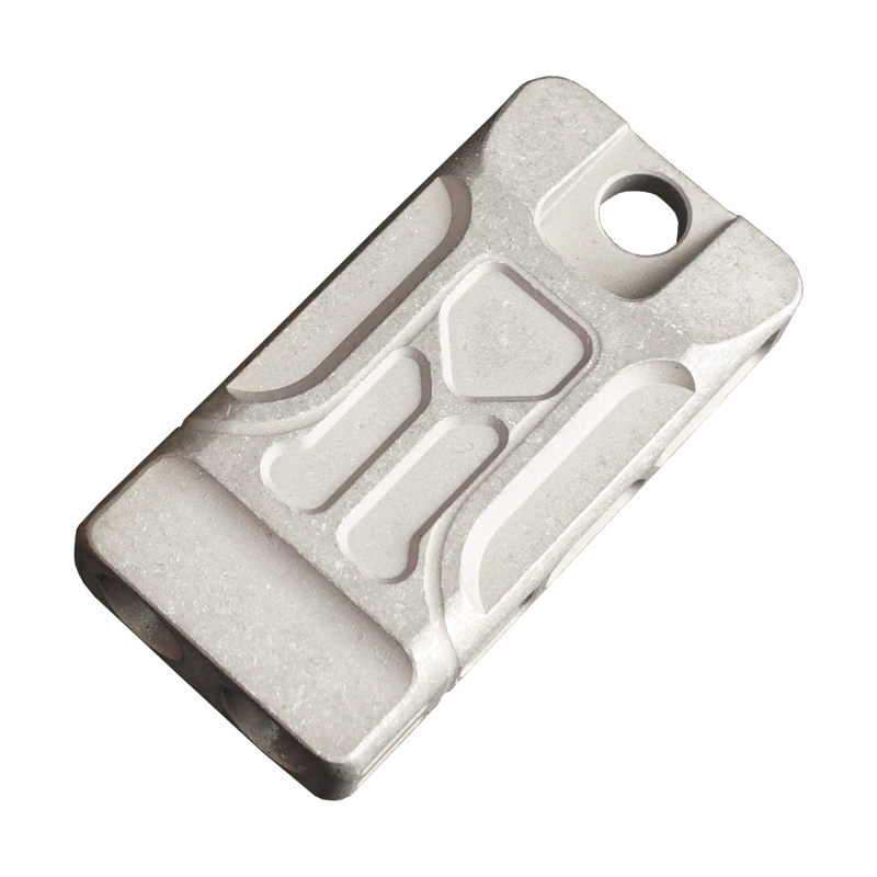 New Double Pipe Titanium Outdoor Camping Survival Lifeguard Loud Whistle For Edc Emergency Fireman Fishing Hunting Hiking Sport 