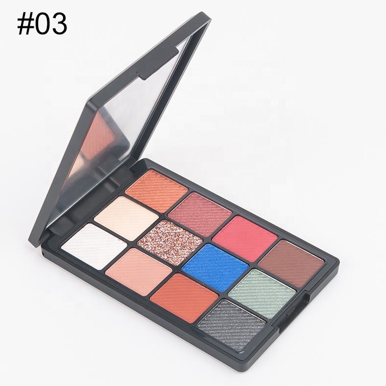 Wholesale High Quality Custom Logo 12 Color Beauty Products For Women Own Brand Makeup Eyeshadow 