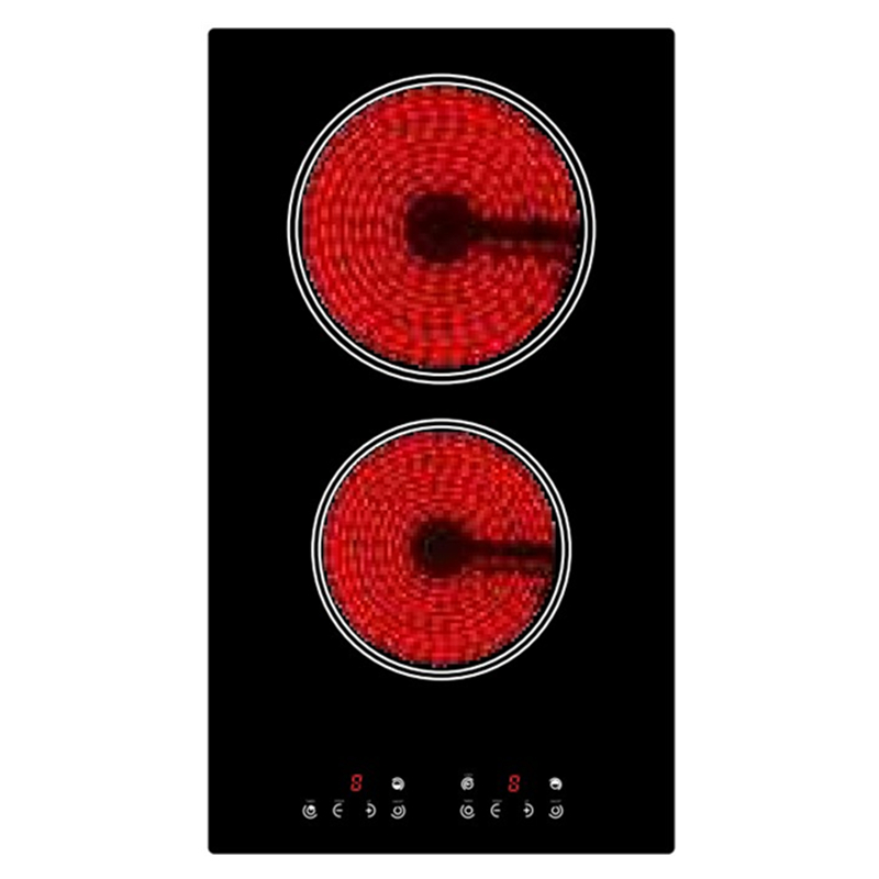 Ceramic Hob 2 Burner 3000w Touch Control Built In Home Appliances Kitchen Electronic Cooking Stove Hi Light Cooktop 