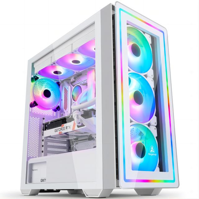 I3 12100 I5 12400 B660m 16g Ddr4 M.2 Rx580 Gaming Pc Computer With Rgb Desktops Prebuilt Accessories Wholesale Build Desktop Pc 