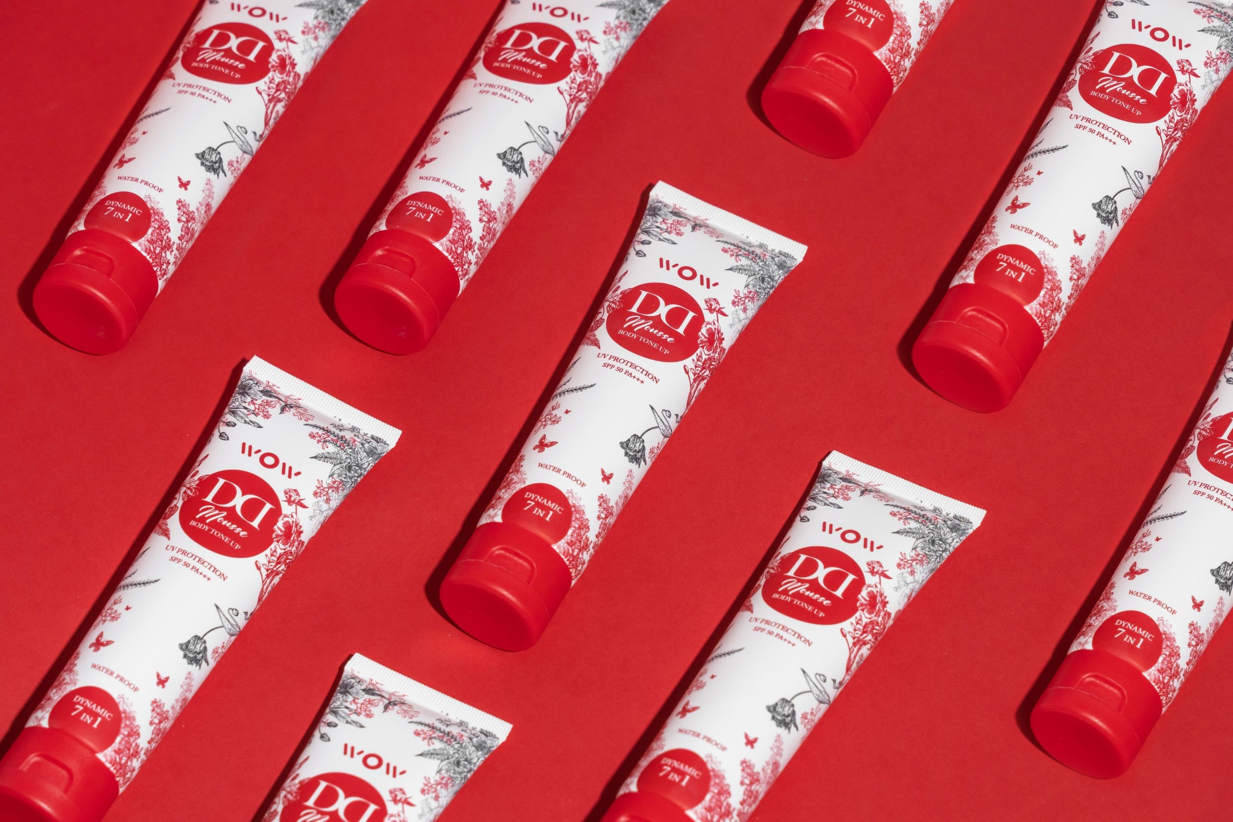 Beauty Products Best Whitening Cream 7 In 1 Wow Dd Mousse Uv Protection Spf 50 Pa+++ Skincare Serum Whitening Cream Cosmetics 