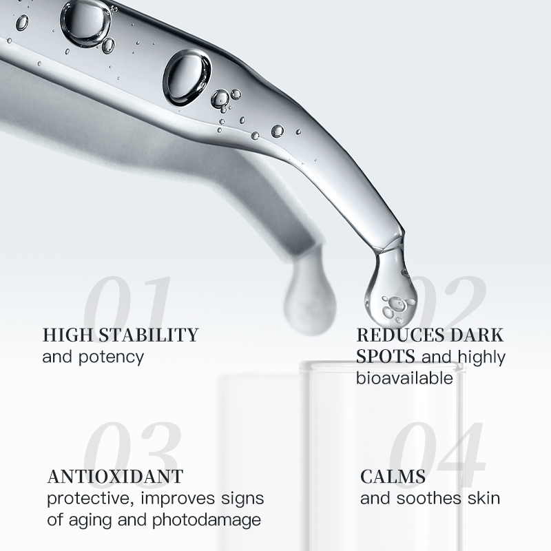 Private Label Skin Care Beauty Products 3% Niacinamide And Whitening 6% Vitamin C Serum 