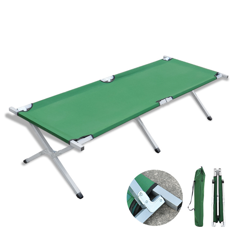 Camping Cot Folding Cot Sleeping Bed Adjustable Foldable Portable Single Outdoor Camping Bed 