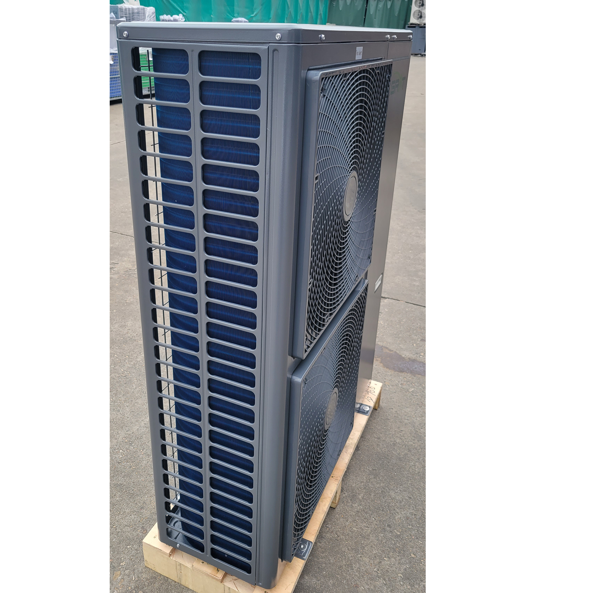 Grat 2023 New Home Appliance Dc Inverter R32 Green Energy Evi Air Source Heat Pump For Indoor Air Conditioning And Hot Water