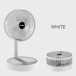 Summer Gifts Home Appliances Desk Rechargeable Usb Powered Fan Portable Folding Charging Table Fan 