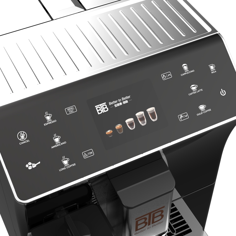 Oem 16 Kinds Coffee One-button Home Appliance Automatic Milk Foam Cappuccino Latte Self-clean Fully Automatic Coffee Machine 