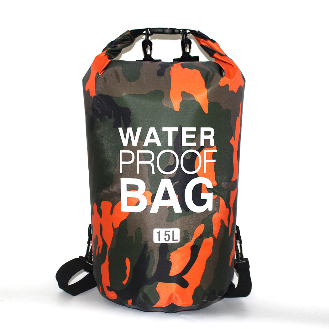 30l Outdoor Swimming Bag Backpack Rafting Travel Storage Bucket Waterproof Bag 