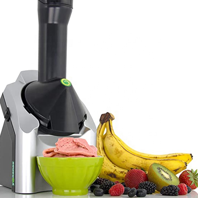 Portable Table Top Automatic Mini Small Soft Fruit Ice Cream Maker Machine For Home 