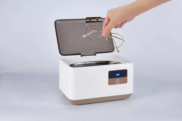 Home Appliances Glasses Jewelry Watch Mini Ultrasonic Washing Machine With Timer 600ml Portable Ultrasonic Cleaner 