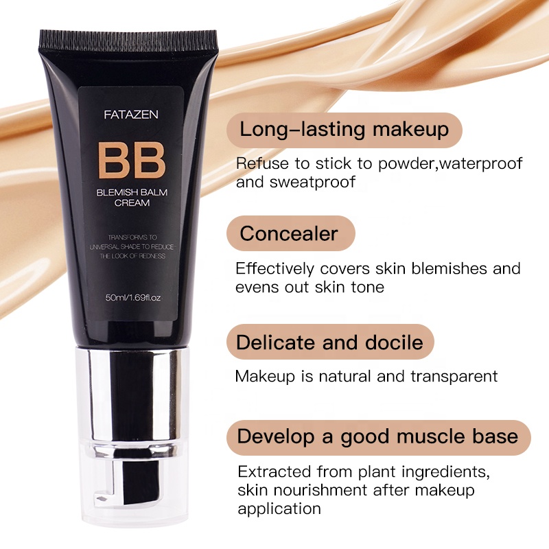 Wholesale Beauty Products Natural Brightening Whitening Primer Face Color Correction Foundation Base Makeup Concealer Bb Cream 