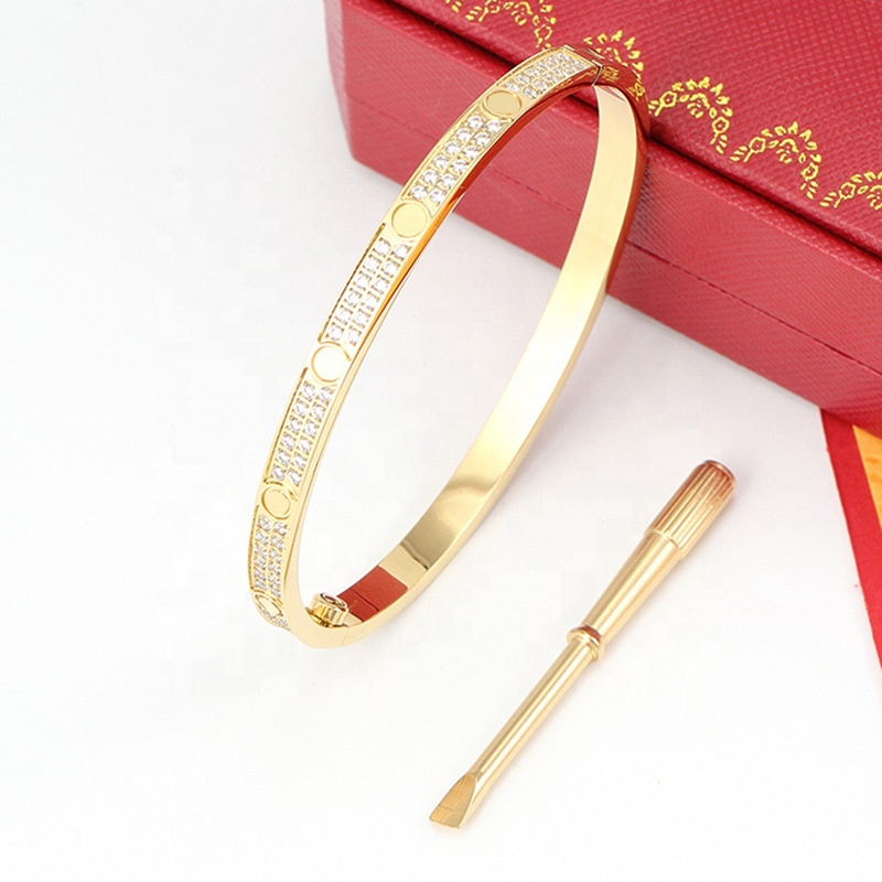 Ct Bracelets Screw Cuff C Bangle Bracelet Ason Stainless Steel Jewelry Love Cuff Bracelet For Women 