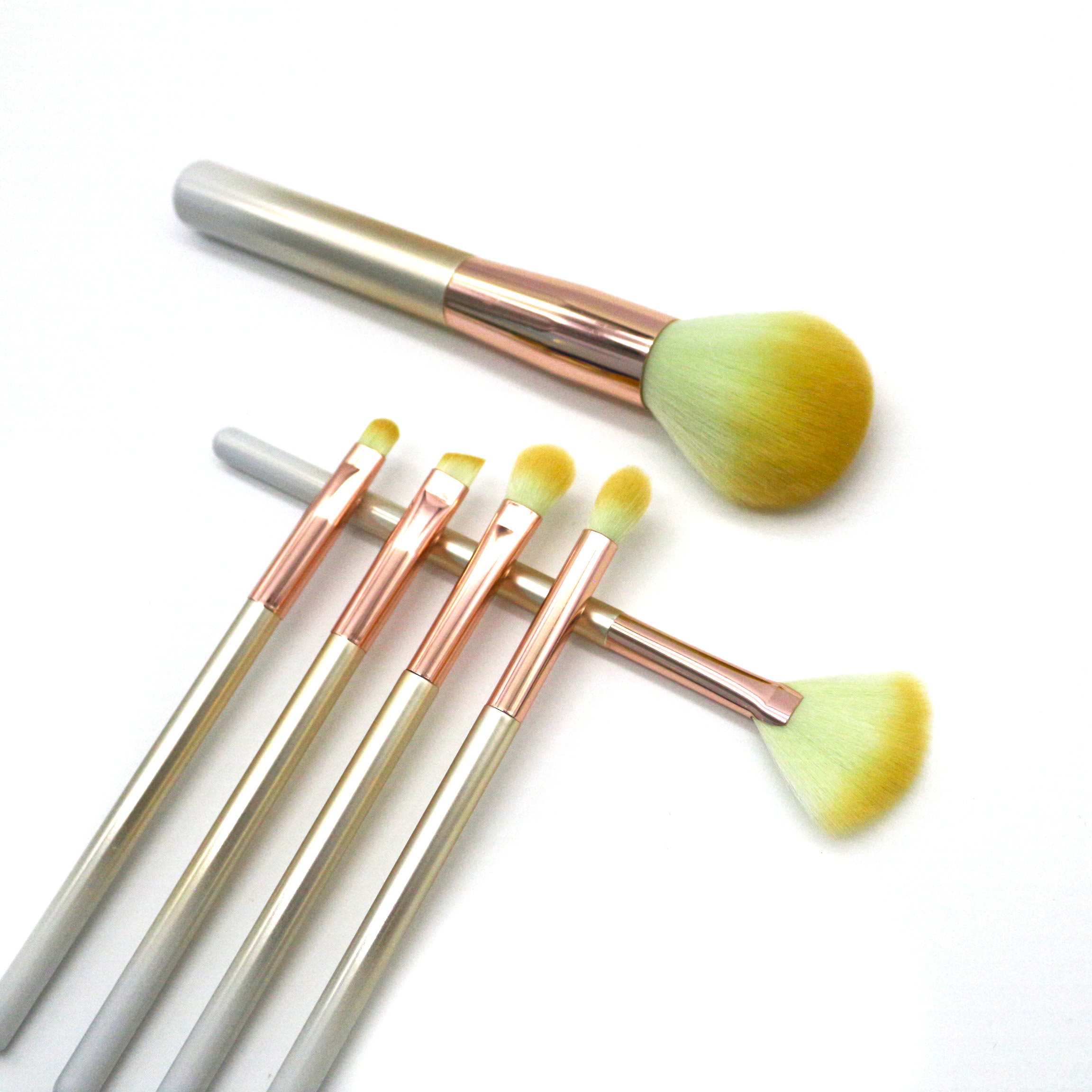 Professional Vegan Soft Synthetic Fiber Custom Logo Eco Friendly Beauty Products For Women Makeup Brushes Set 