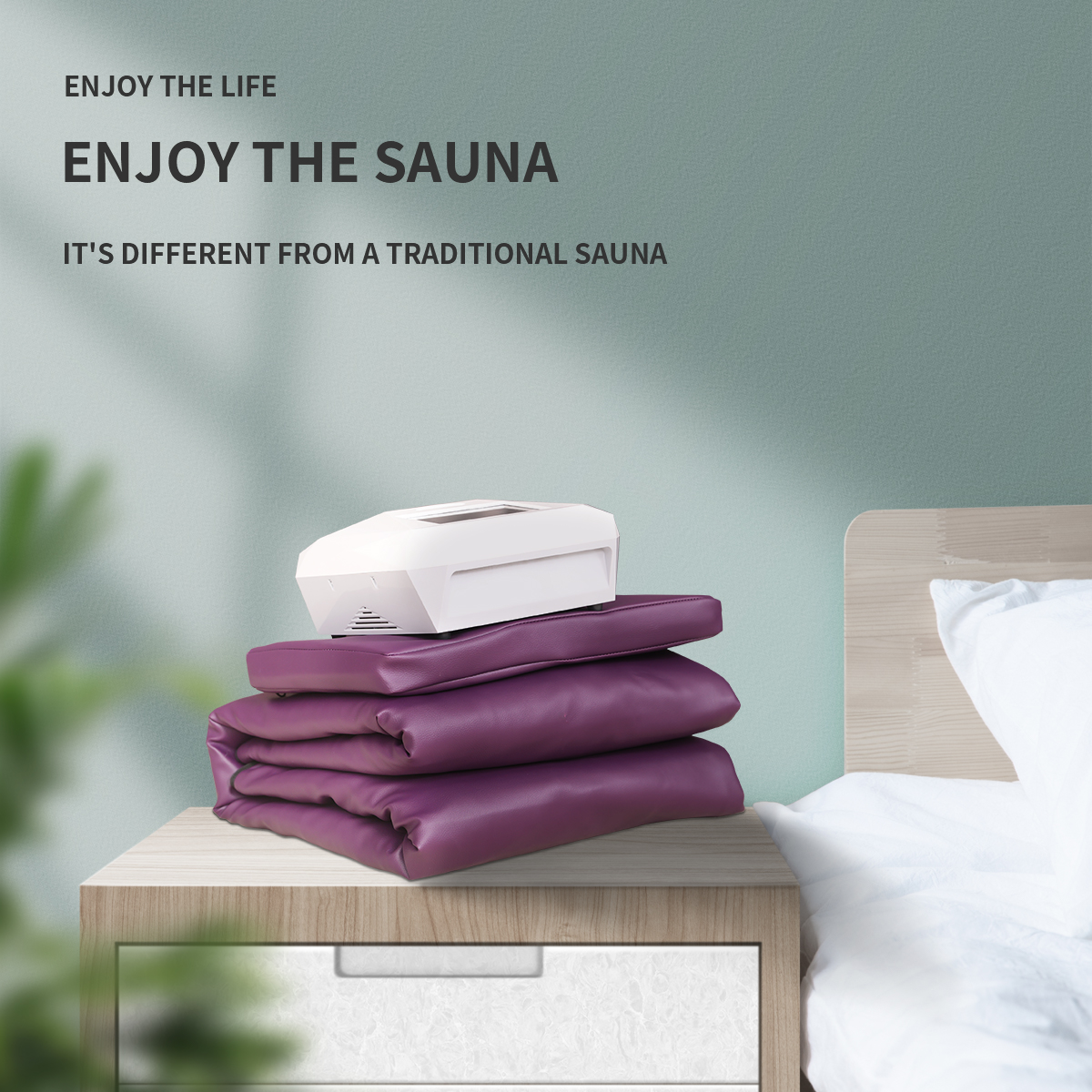 Hot Sale Oem/odm High Quality Thermal Beauty Product 3 Zones Red Light Slimming Infrared Sauna Blanket For Usa 