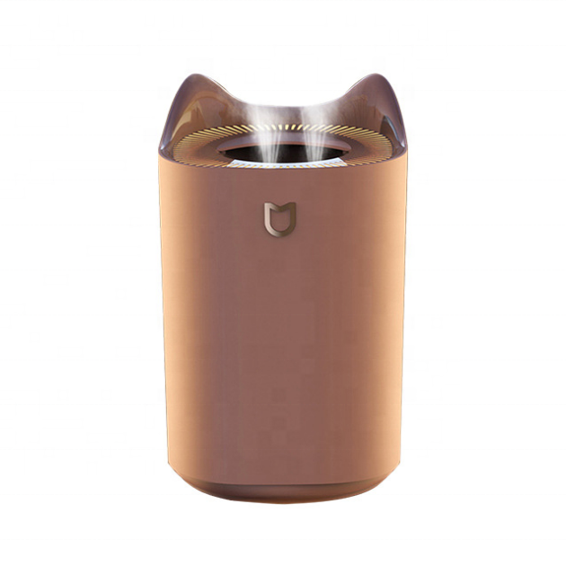 K7 Usb Double Nozzle Cool Ultrasonic Humidifier Air Home Appliance Water Mist Spray Humidifier With Coloful Led Light Heavy Fog 