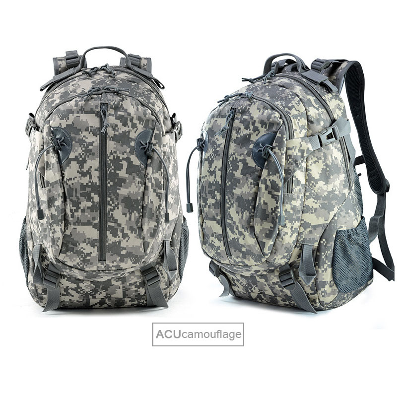 Camo Molle Bag Sports Camping Backpack Outdoor Mountaineering Leisure Lightweight Other Travel Hiking Tactical Backpack 