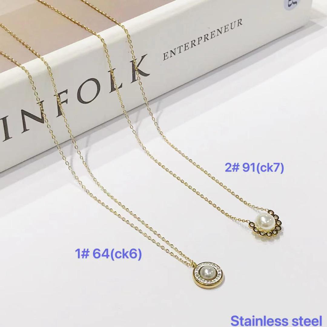 Usa Xuping Jewelry Fashion Necklaces Hot Sale High Quality 14k Gold Stainless Steel Necklace Elegant Necklace For Woman 