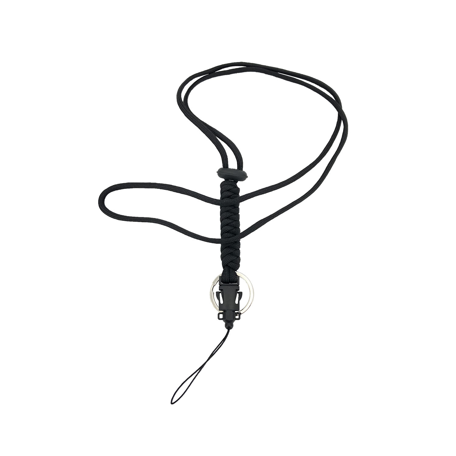 Paracord Lanyard Keychain Paracord Necklace Cell Phone For Outdoor 