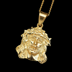 Wholesale Fashion Stainless Steel Pendant Jewelry Crystal Rhinestone Necklace Devil's Eye Pendant Hiphop For Men 