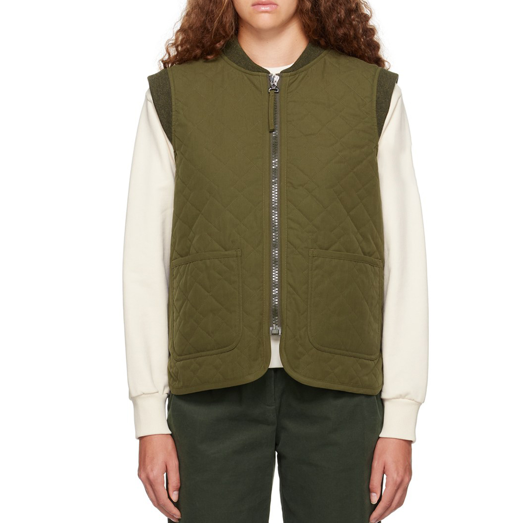 Women's Clothing Winter Fashion Custom Logo Stand Collar Vest Jacket Streetwear Warm Casual Shearling Cotton Double Sided Vest