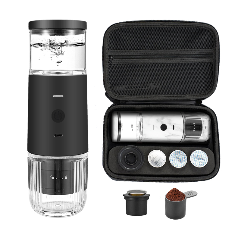 Best-selling Portable Convenient Home And Out Universal Electronic Rechargeable Coffee Grinder Drip Filter 