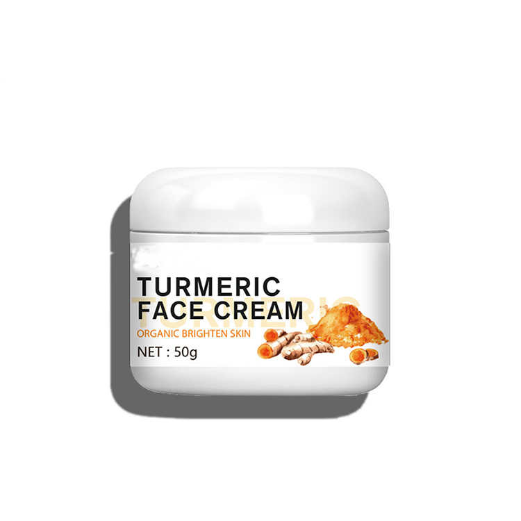 100% Natural Organic Beauty Products Private Label Oem Skin Care Turmeric Whitening Face Cream 