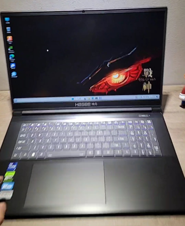 Wholesale Used Hasee Laptop G8r9 13th I9 13900h Rtx4060 17"17 Inches 16gb Esports Game Notebook Computer 