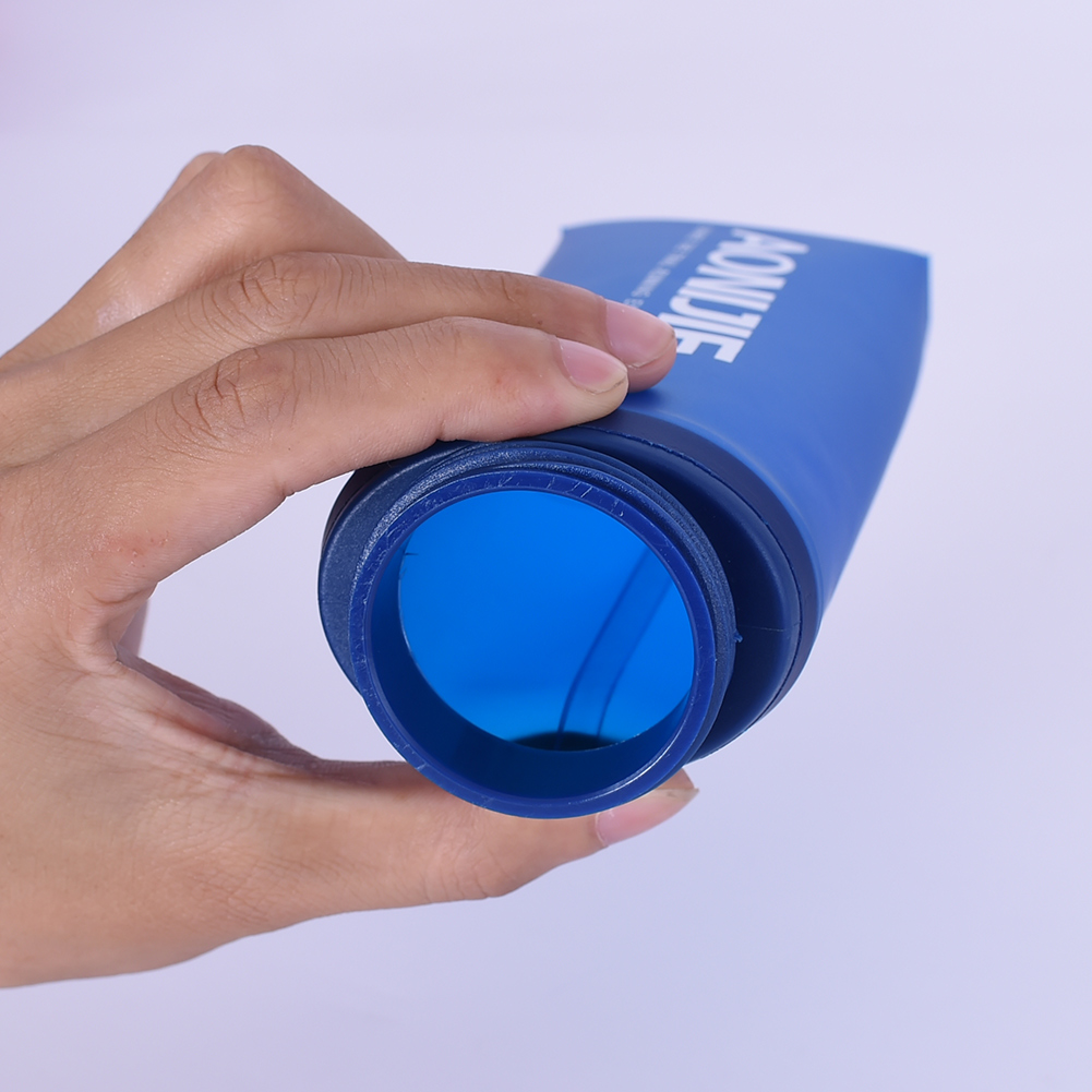 High Quality Sport Foldable Water Bag Soft Ultraflask Hydration Water Bottle With Bite Valve For Running Marathon Aonijie Sd13 