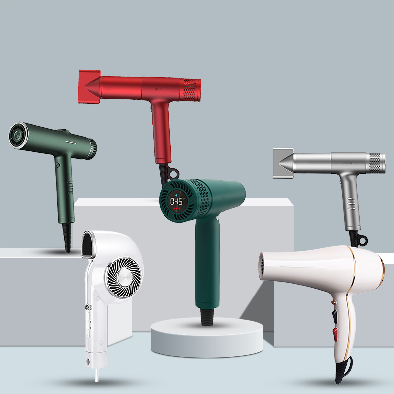 Professional Salon Electric Home Appliance Hair Dryer Set Blow Dryer And Volumizer 