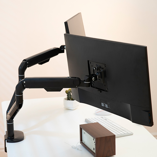 Dual Flexible Computer Accessories Monitor Stand 