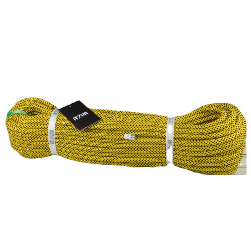 Wholesale Outdoor Climbing Rope Braided Camping Escape Safety Rope Mountain Dynamic Climbing Rope 