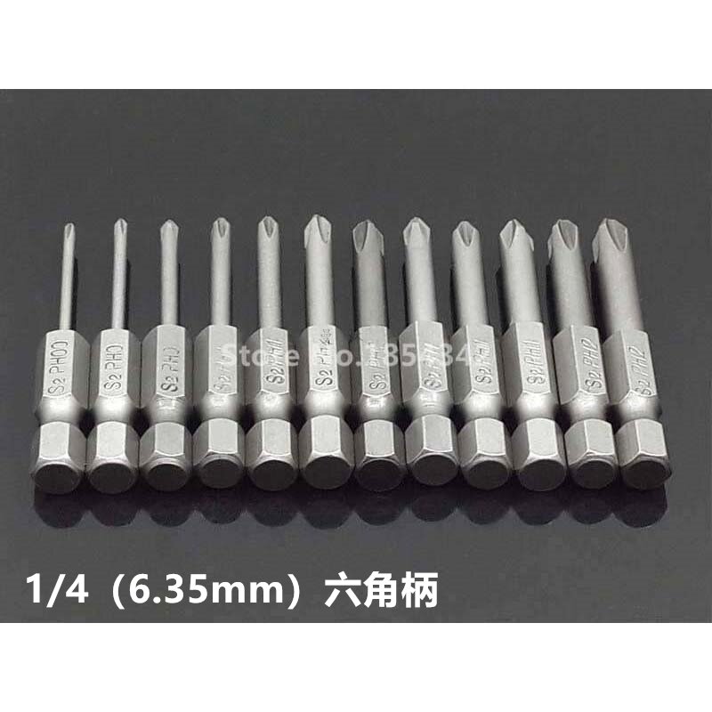 Cross Screwdriver Head Suit Long Cross Screwdriver Head S2 Alloy Steel Screwdriver Air Screwdriver Screw Bit Electric Screwdriver Head