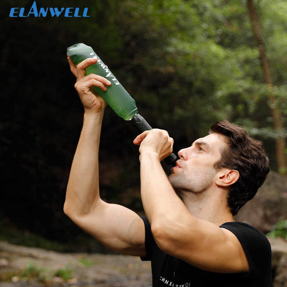 Portable Water Filter Straw For Expedition Camping Hiking Outdoor Travel 