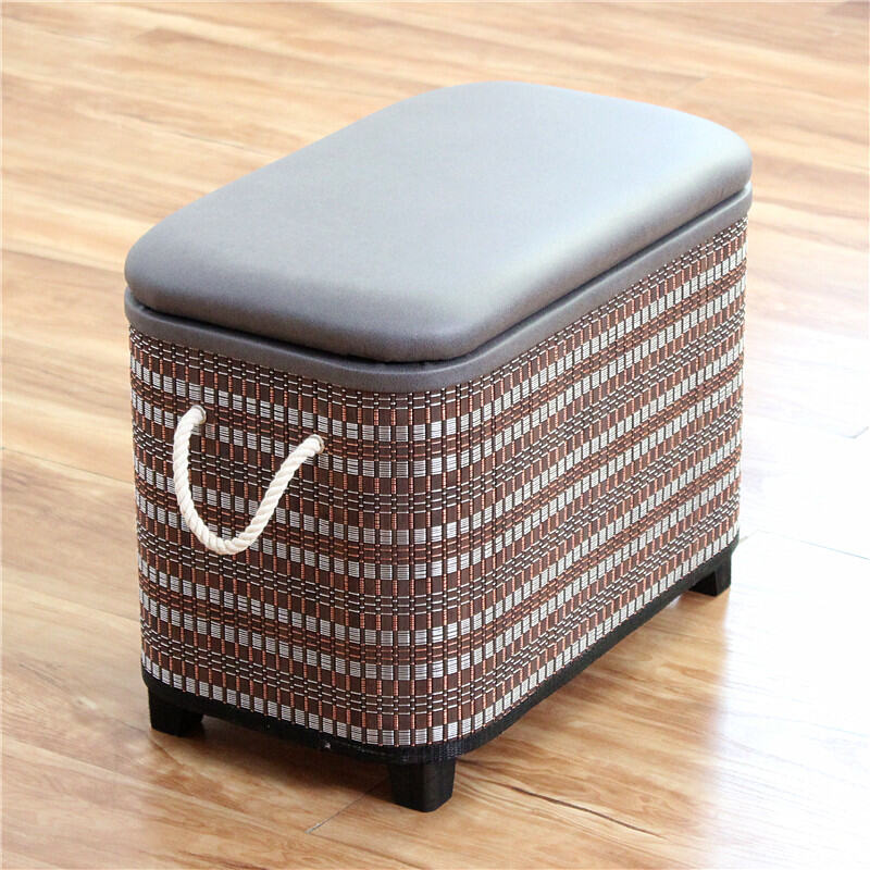 Storage Stool Storage Stool Solid Wood Bench Sofa Stool Children's Sitting Storage Box Bed End Stool Doorway Shoe Wearing Stool