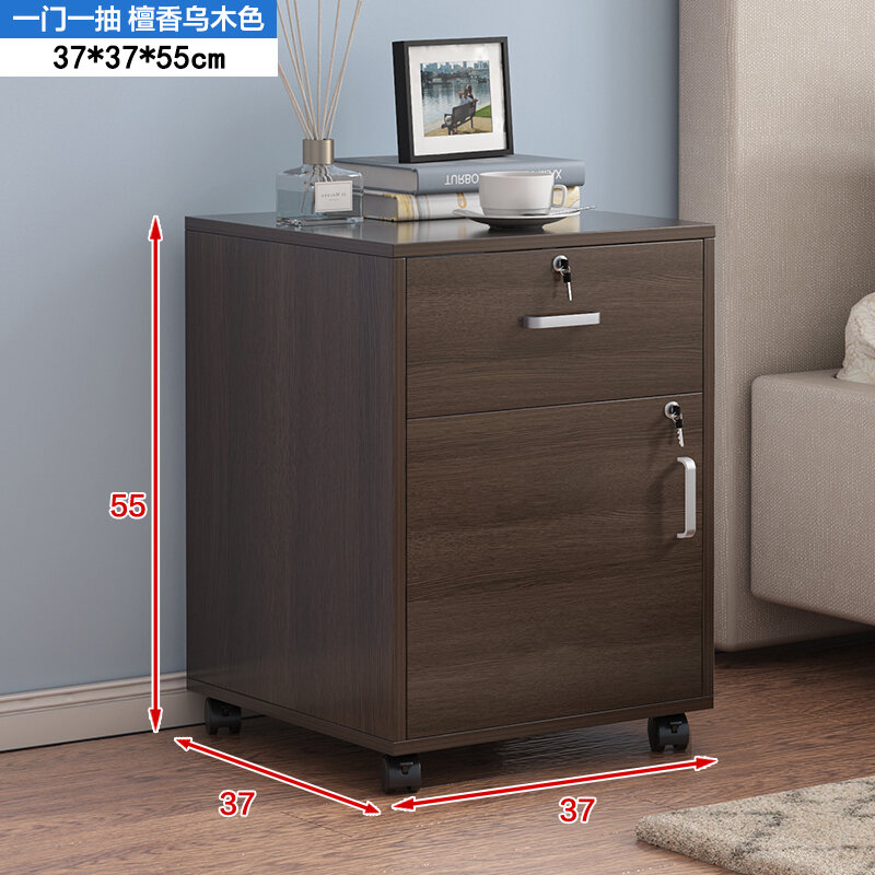 Bedside Table New New Small with Lock Minimalist Modern Storage Rack Small Cabinet Locker Bedside Storage Cabinet