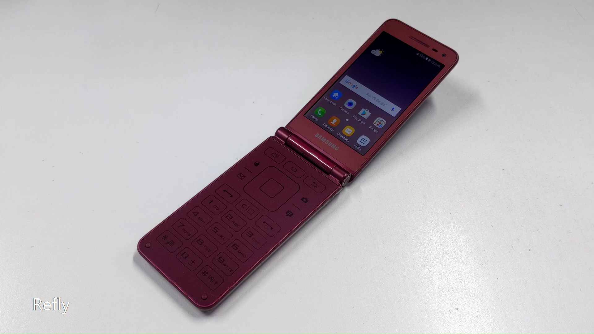 Samsung Galaxy Folder2 G160N 4G LTE Snapdragon 425 Quad Core 3.8 inches 8MP Camera WIFI Bluetooth 1950mAh Android 6.0 Single SIM Flip Mobile Phone