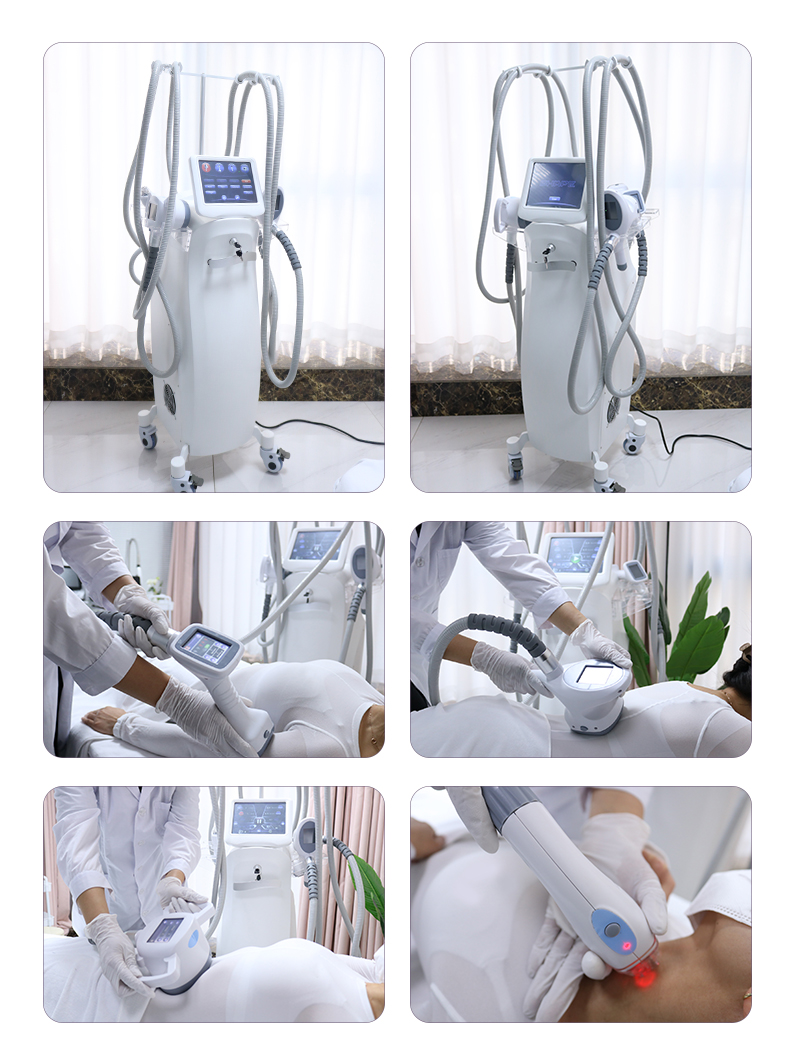 Vacuum Suction Machine/top Selling Beauty Products 2023/4 In 1 Body Contour Machine Hot Rollers 