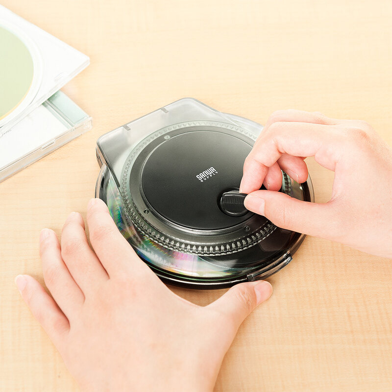 Japan Sanwa Mountain Disc Repair Device CD/DVD Discs Blu-ray Repair Scratch Scratch Light Butterfly Data