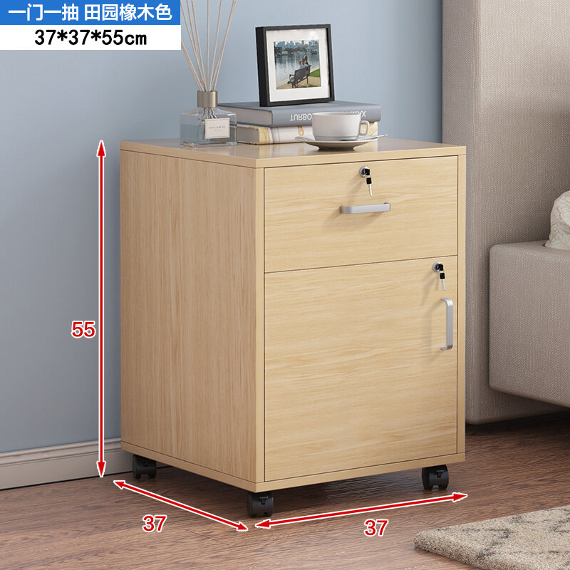 Bedside Table New New Small with Lock Minimalist Modern Storage Rack Small Cabinet Locker Bedside Storage Cabinet