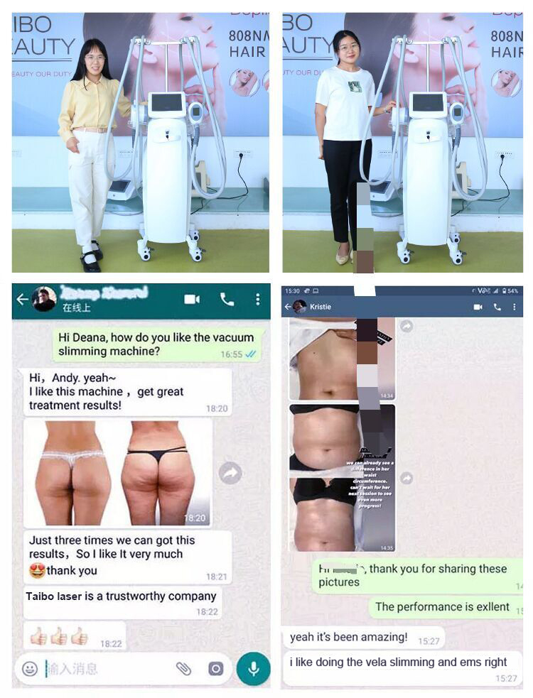 Vacuum Suction Machine/top Selling Beauty Products 2023/4 In 1 Body Contour Machine Hot Rollers 