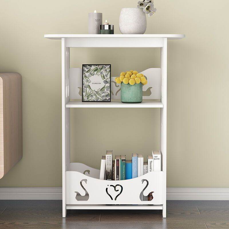 [Free Tablecloth] Bedside Table Modern Minimalist Nordic Mini Apartment Living Room Coffee Table Bedroom Side Table