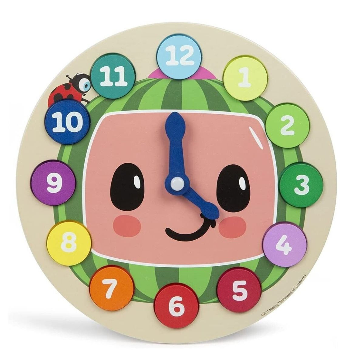 Cocomelon Wooden Learning Clock