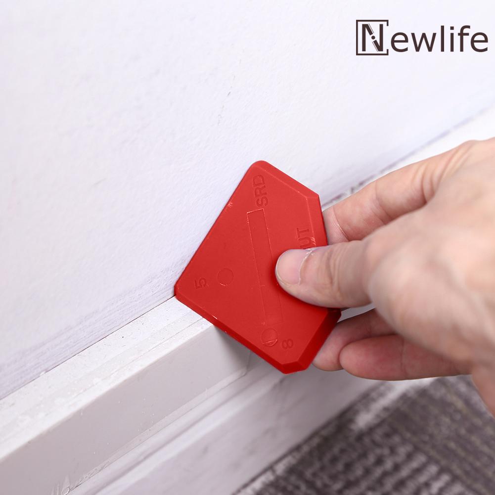 4pcs Silicone Smoothing Spatula Sealant Remover Caulking Scraper Grout Kit