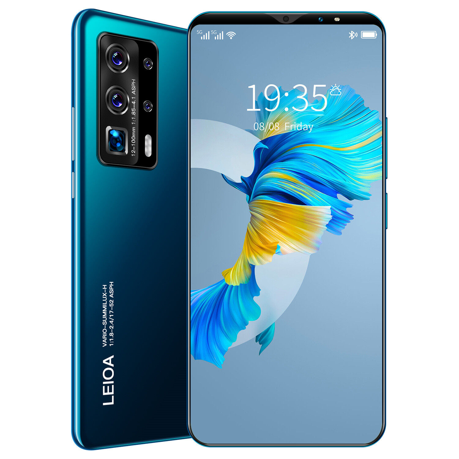 P40 Pro Handphone Original Murah Gila Smartphone 6GB RAM 128GB ROM 4G Phone 5.5-inch High-Definition Screen 4800mAh Large Battery And Strong Performance, facial recognition,  Free shipping