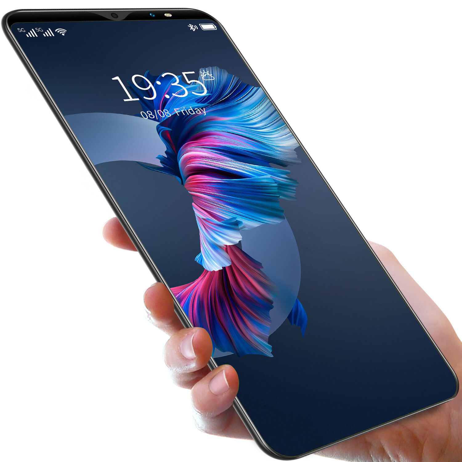 P40 Pro Handphone Original Murah Gila Smartphone 6GB RAM 128GB ROM 4G Phone 5.5-inch High-Definition Screen 4800mAh Large Battery And Strong Performance, facial recognition,  Free shipping