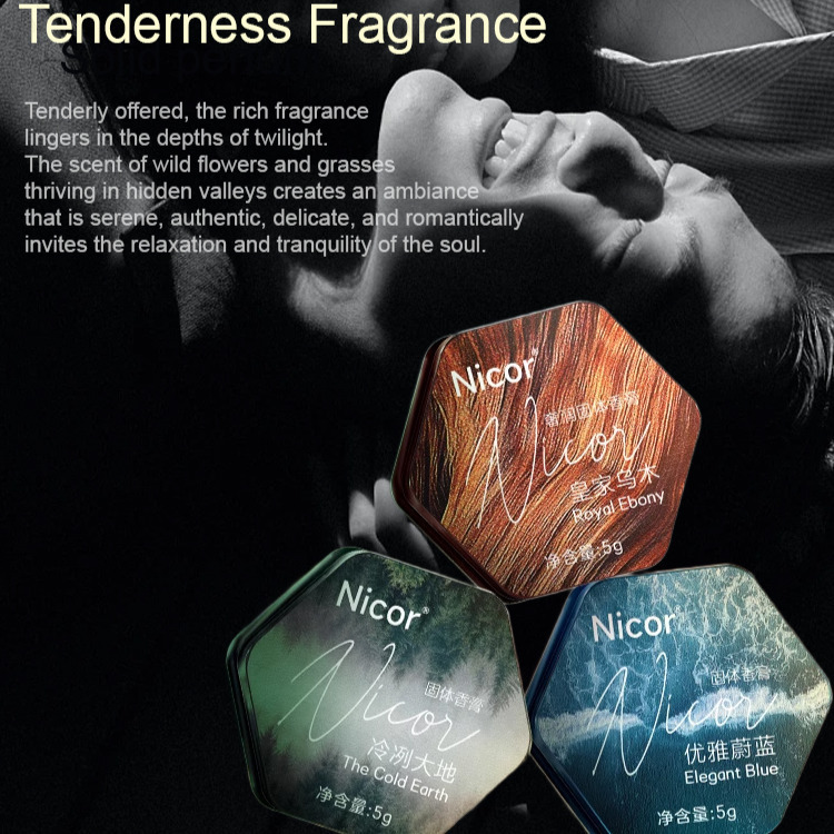 hpyshop Portable Luxurious perfumer balm for men