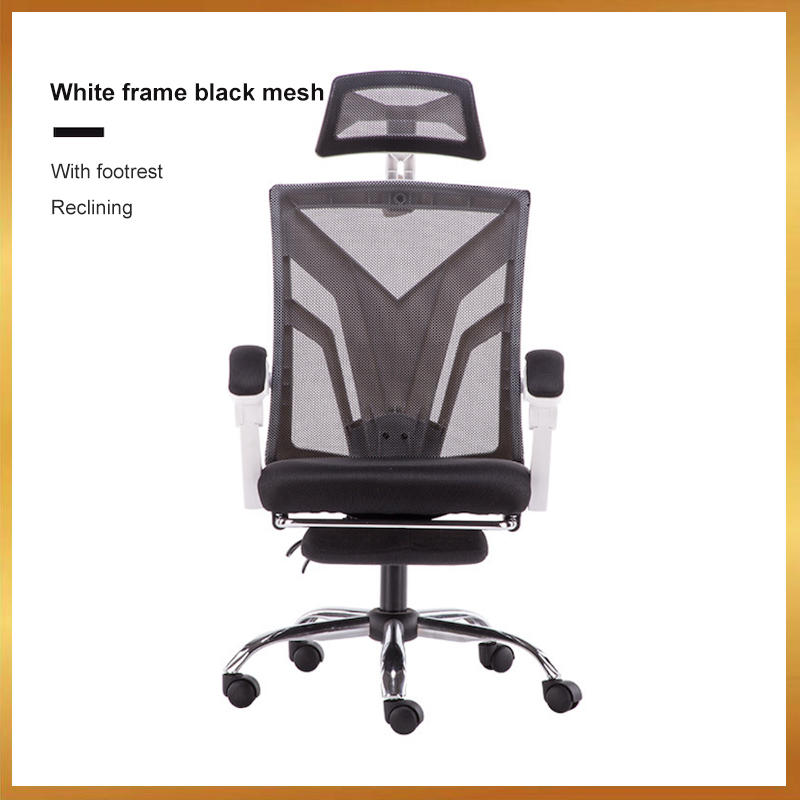 Ergonomic Office Chair - Rolling Desk Chair with 4D Adjustable Armrest, 3D Lumbar Support -  Option 100* 120* is Floor Mat, Mesh Computer Chair, Gaming Chairs, Executive Swivel Chair / Floor Mat