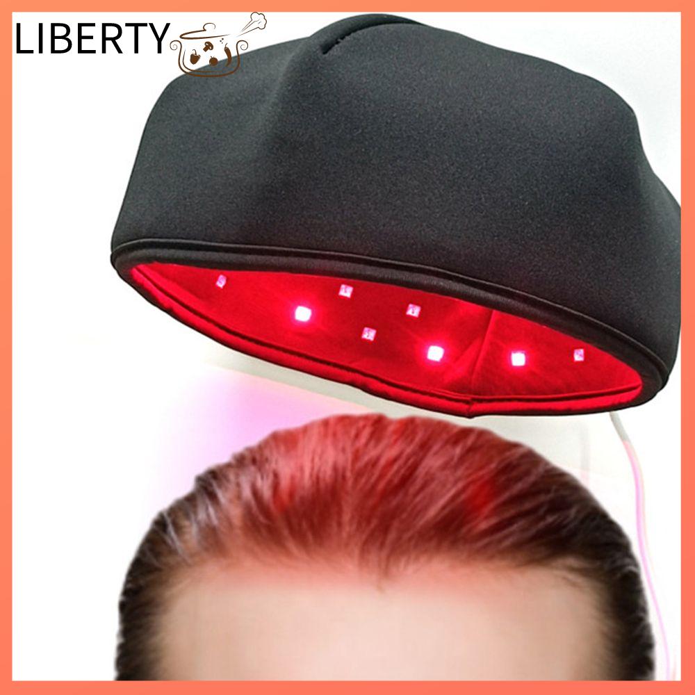 LIBERTY Hair Scalp Treatments Anti Hair Loss Black Hair Treatment Hat Near Infrared LED Therapy Hat Red Light Therapy Cap Hair Regrowth