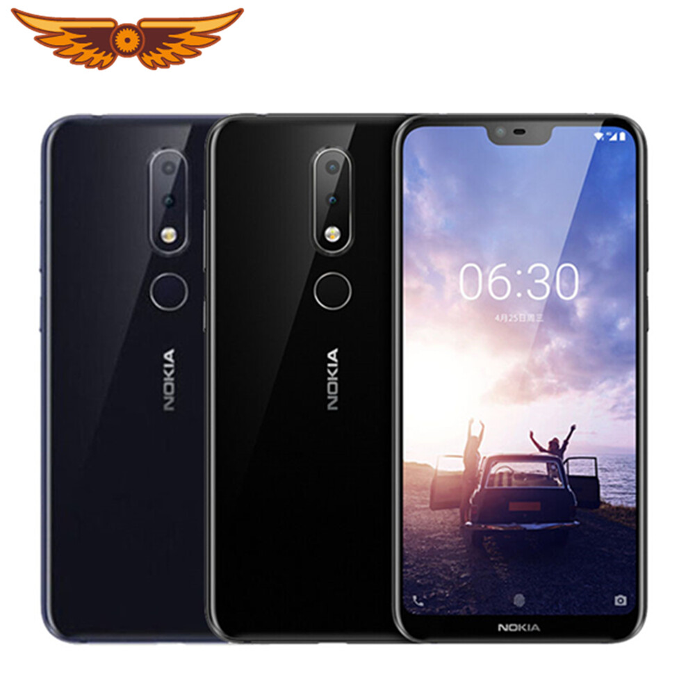 Nokia 6.1 Plus Original Nokia X6 Octa-core 5.8··4GB RAM 64GB ROM LTE 16MP 2160P 2 SIM Fingerprint Smartphone Unlocked Cellphone